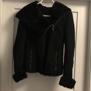 Shearling coat